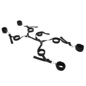Sportsheets Under The Bed Restraint System Black — Power Play Studio