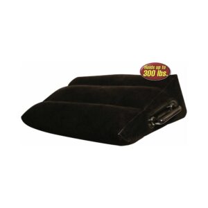 Fetish Fantasy Series Inflatable Position Master Wedge Black — Power Play Studio
