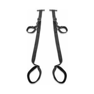 Fetish Fantasy Series Adjustable Fantasy Door Swing Black — Power Play Studio