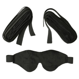 Sportsheets Sex & Mischief Our First Bondage Kit Black — Power Play Studio