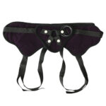 Sportsheets Plus Size Plush Adjustable Strap-On Harness Purple — Power Play Studio