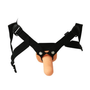 Sportsheets Everlaster Stud 6.5 in. Hollow Dildo with Adjustable Strap On Harness — Power Play - Power Play Studio, LLC