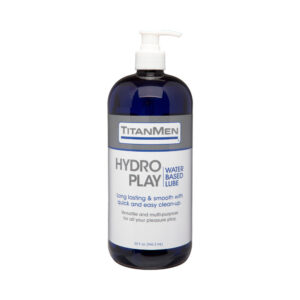 TitanMen – Hydro- Play Water Based Glide 32oz. — Original Water-Based Lubes at Power Play Studio