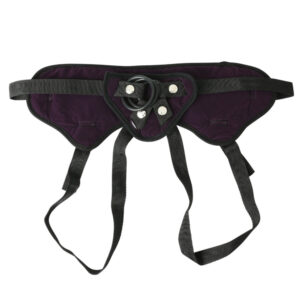 Sportsheets Lush Adjustable Strap-On Harness Purple — Power Play Studio
