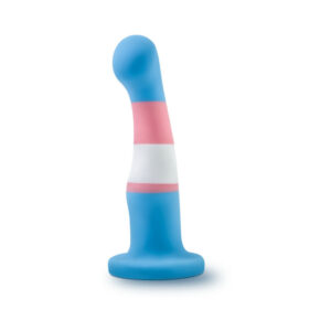 Avant Pride P2 True Blue 6 in. Silicone Dildo - view 10 — Power Play Studio