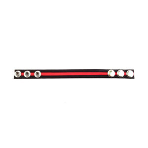 Rouge Cock Strap Black/Red — Power Play Studio