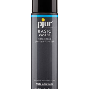 Pjur Basic Water Based Lubricant - 100 ml Bottle — Original Water-Based Lubes — Power Play Studio