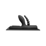 The Cowgirl Buckwild Double Penetration Silicone Attachment Black — Power Play Studio - Power Play Studio, LLC