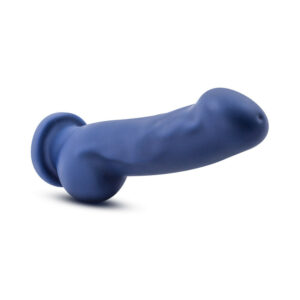 Avant D8 Ergo 7.5 in. Dual Density Silicone Dildo Indigo - view 8 — Power Play Studio