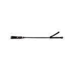 Short Riding Crop Slim Tip (20") - BLACK — Power Play Studio