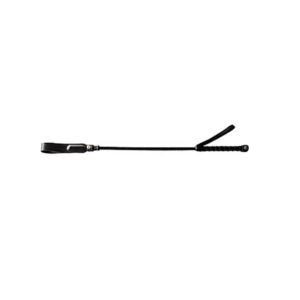 Short Riding Crop Slim Tip (20") - BLACK — Power Play Studio