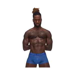 Male Power Sexagon Mini Short Royal — Power Play Studio