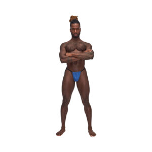 Male Power Sexagon Posing Strap Royal - view 2