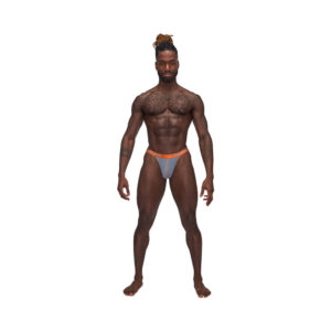 Male Power Casanova Uplift Thong Gray - view 2