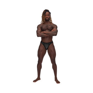 Male Power Barely There Moonshine Black - view 2