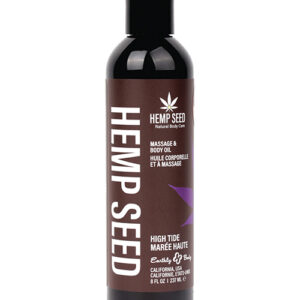 Earthly Body Massage & Body Oil - 8 oz High Tide — Scented & Aromatic Oils — Power Play Studio
