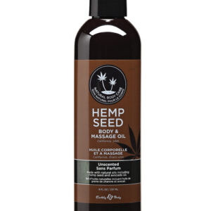 Earthly Body Massage & Body Oil - 8 oz Unscented — Power Play Studio
