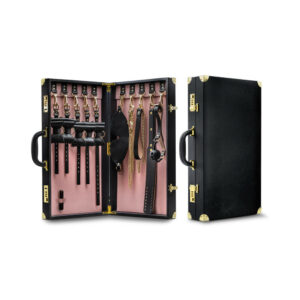 Temptasia Safe Word 10-Piece Bondage Kit with Suitcase Black — Power Play Studio