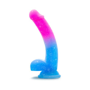 Avant Chasing Sunsets 7.75 in. Silicone Dildo with Balls Mermaid - view 8 — Power Play Studio