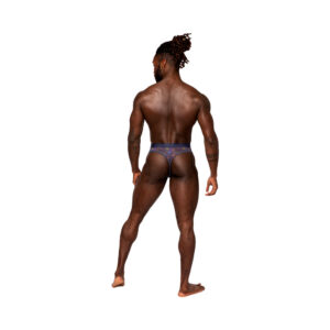 Male Power Sheer Prints Sheer Thong Spatter - view 2