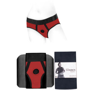 SpareParts Tomboi Nylon Briefs Harness Size — Power Play Studio
