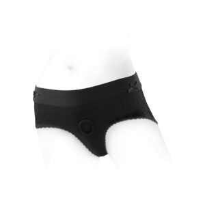 SpareParts Bella Cleavage Booty Short Harness — Power Play Studio