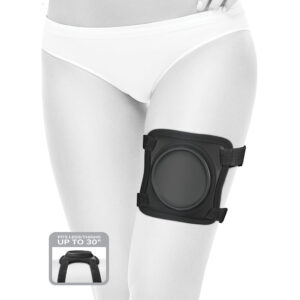 Body Dock Lap Strap Silicone Strap-On Thigh Harness — Power Play Studio