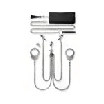 Nixie Metal Bondage 8-Piece Kit Silver — Power Play Studio