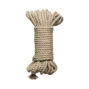 Merci Bind & Tie 6mm Hemp Bondage Rope 30 ' Natural — Power Play Studio - Power Play Studio, LLC