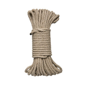 Merci Bind & Tie 6mm Hemp Bondage Rope 50 ' Natural — Power Play Studio - Power Play Studio, LLC