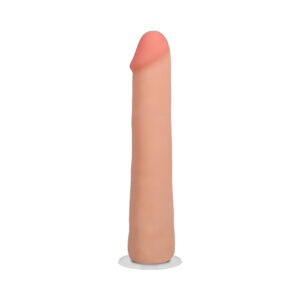 The Realistic Cock 9 in. ULTRASKYN Vac-U-Lock Dildo Vanilla — Power Play Studio
