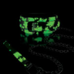 Stoner Vibes Chronic Collection Glow in the Dark Collar and Leash — Power Play Studio