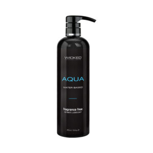 Wicked Sensual Care Aqua Waterbased Lubricant - 16 oz Fragrance Free — Power Play Studio