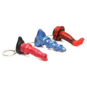 Creature Cocks Hell-Hound, Lord Kraken & King Cobra Silicone Keychain Set — Power Play Studio