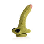 Creature Cocks Swamp Monster Green Scaly Silicone Dildo — Power Play Studio - Power Play Studio, LLC