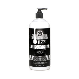 Master Series Unscented Water-Based Jizz Lubricant 34 oz. — Original Water-Based Lubes at Power Play Studio