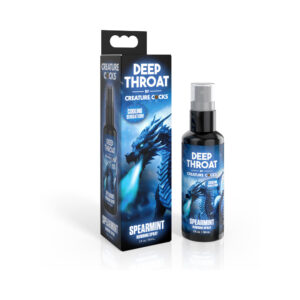 Creature Cocks Throat Numbing Spray Spearmint 1 oz. — Creature Cocks at Power Play Studio