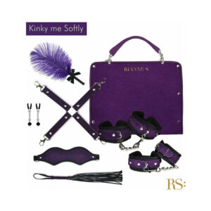 Rianne S Kinky Me Softly Bondage Kit Purple — Power Play Studio