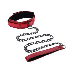 Sportsheets Sex & Mischief Ex's & Oh's Collar and Leash — Power Play Studio