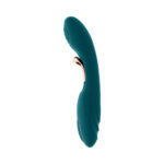 Playboy Aurelie Rechargeable Silicone G-Spot Tickling Vibrator Deep Teal - view 10 — Power Play Studio