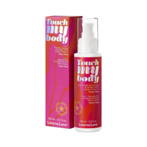 Love to Love Touch My Body 2-in-1 Massage Fluid & Intimate Lubricant Ylang-Ylang 3.3 oz. — Lovely Planet at Power Play Studio