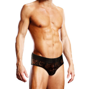 Prowler Lace Brief Black Black - view 2