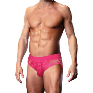 Prowler Lace Brief Pink - view 2