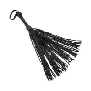 Prowler RED Leather Suede Flogger Black — Power Play Studio