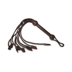 Prowler RED Leather Flogger Brown — Power Play Studio