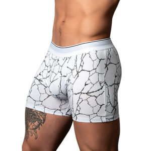 Male Power Soo Cumfy Boxer Brief Black/White - view 2
