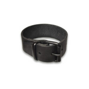 Prowler RED Leather Buckle Bicep Band — Power Play Studio
