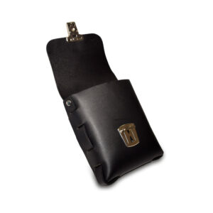 Prowler RED Leather Buckle Pouch — Power Play Studio