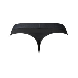 Male Power Open Ended Thong Open Black - view 2