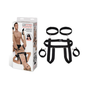 Lux Fetish Position Pal Harness with Removable Thigh Cuffs — Power Play Studio